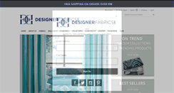 Desktop Screenshot of designerfabricsusa.com